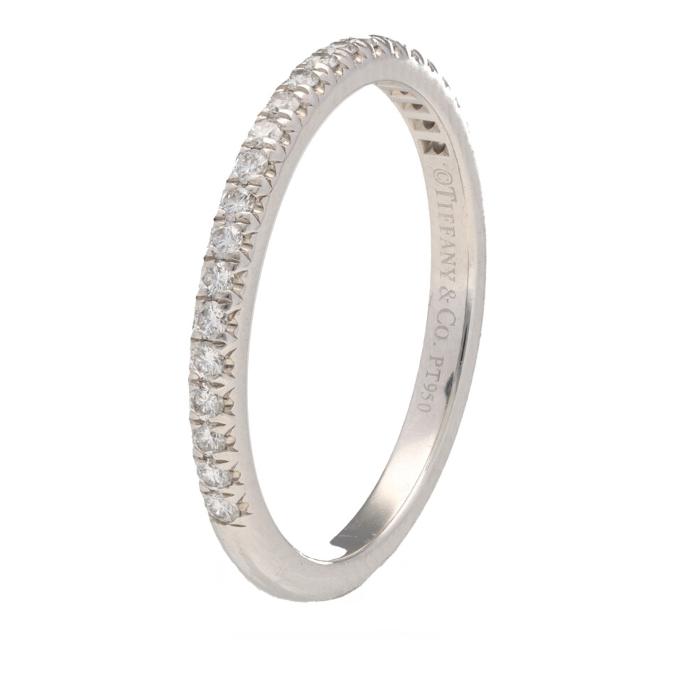 Vintage Tiffany Half Eternity ring