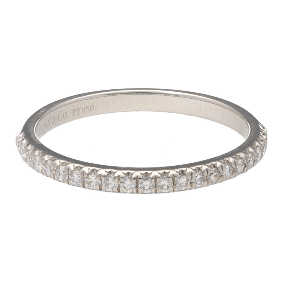 Vintage Tiffany Half Eternity ring