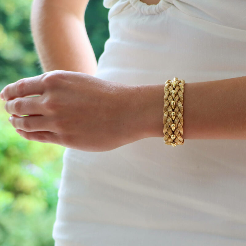 Vintage Woven Rope Bracelet