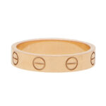 Vintage Cartier Mini Love Ring in Rose Gold,