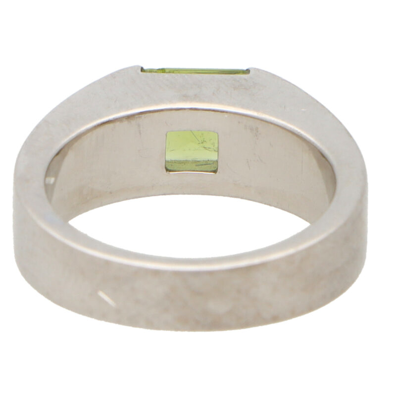 Vintage Cartier Peridot Tank Ring