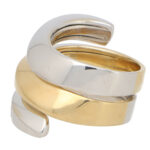 Vintage Fred Paris Coil Twist 'Success' Ring