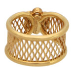 Vintage Van Cleef & Arpels Fleurette Diamond Cluster Band Ring