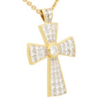 Vintage Theo Fennell Diamond Cross Pendant