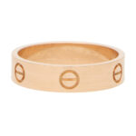 Vintage Cartier Love Ring in Rose Gold Size 64