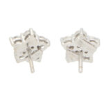 Vintage Bvlgari Floral Cluster Stud Earrings