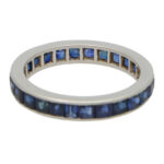 Vintage Sapphire Full Eternity Ring