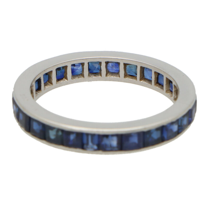 Vintage Sapphire Full Eternity Ring