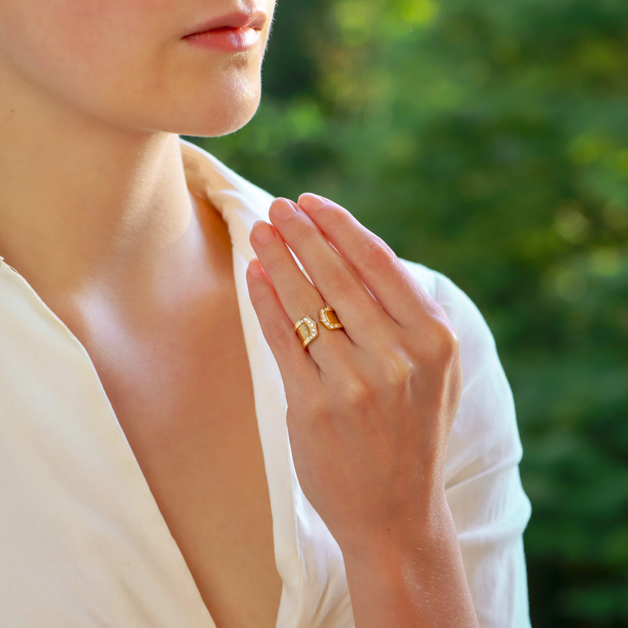 C de cartier diamond ring store
