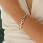 Vintage Cartier 'Diadea' Diamond Link Bracelet