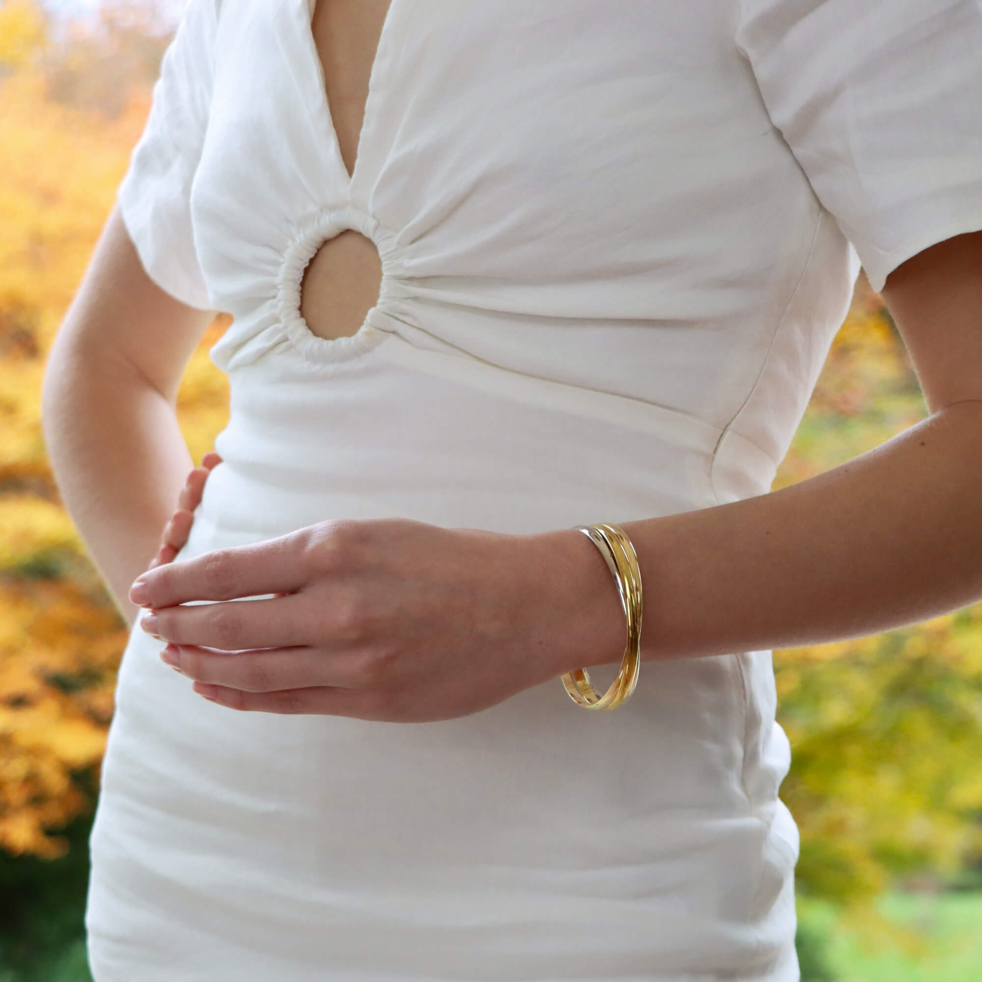 Vintage Cartier Trinity Bangle (Small Model) at Susannah Lovis