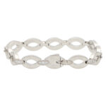 Vintage Cartier 'Diadea' Diamond Link Bracelet