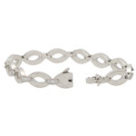 Vintage Cartier 'Diadea' Diamond Link Bracelet