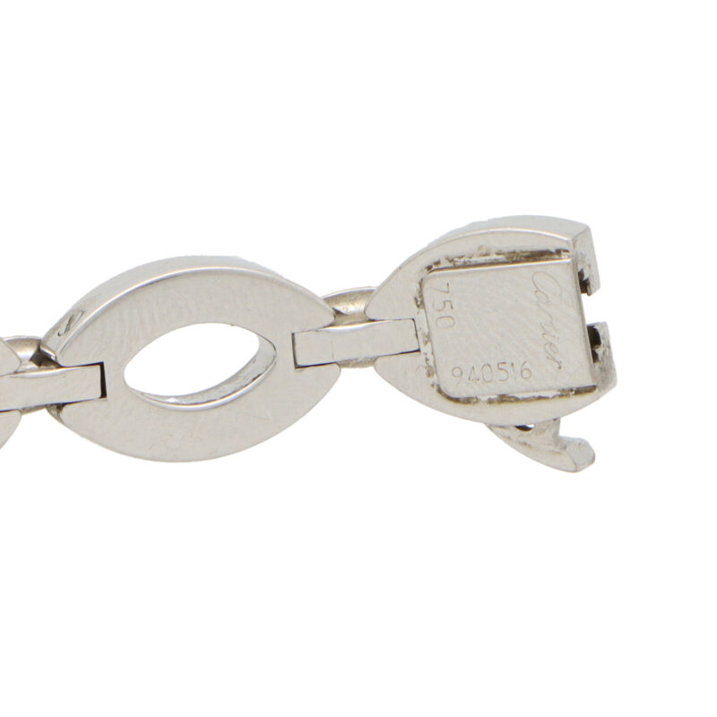 Vintage Cartier 'Diadea' Diamond Link Bracelet