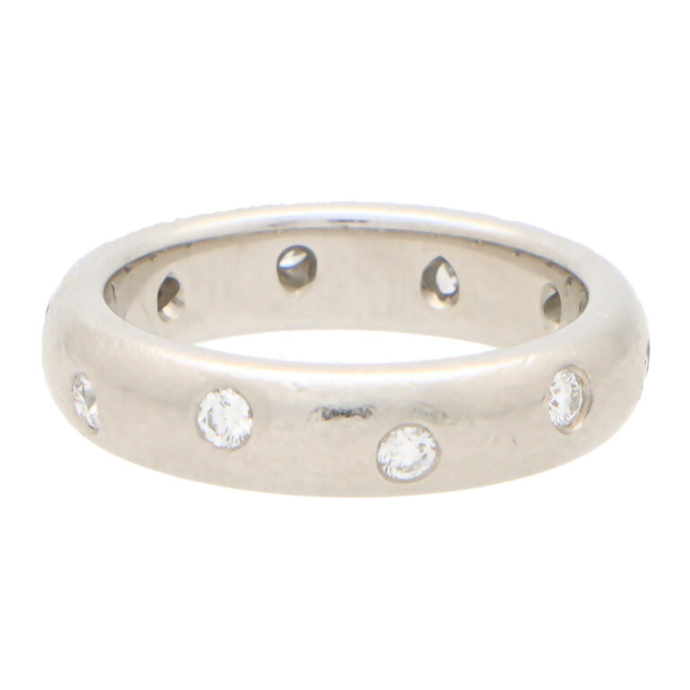 Vintage Tiffany & Co. 'Dots' Diamond Full Eternity Band