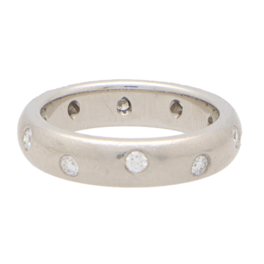 Vintage Tiffany & Co. Etoile 'Dots' Diamond Band Ring