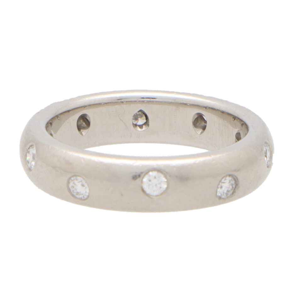 Vintage Tiffany & Co. Etoile 'Dots' Diamond Band Ring