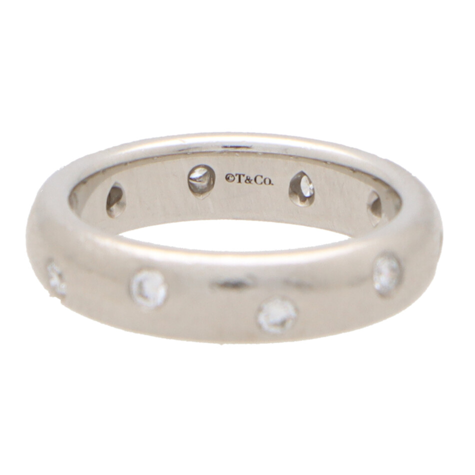 Vintage Tiffany & Co. Etoile 'Dots' Diamond Band Ring