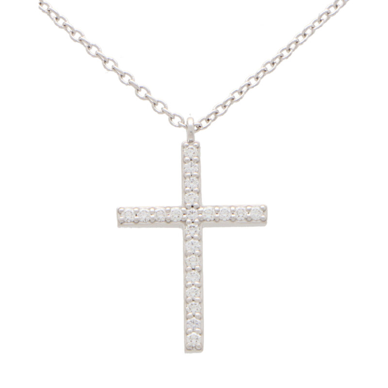 Vintage Tiffany & Co. Reversible Medium Diamond Cross