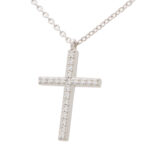 Vintage Tiffany & Co. Reversible Medium Diamond Cross