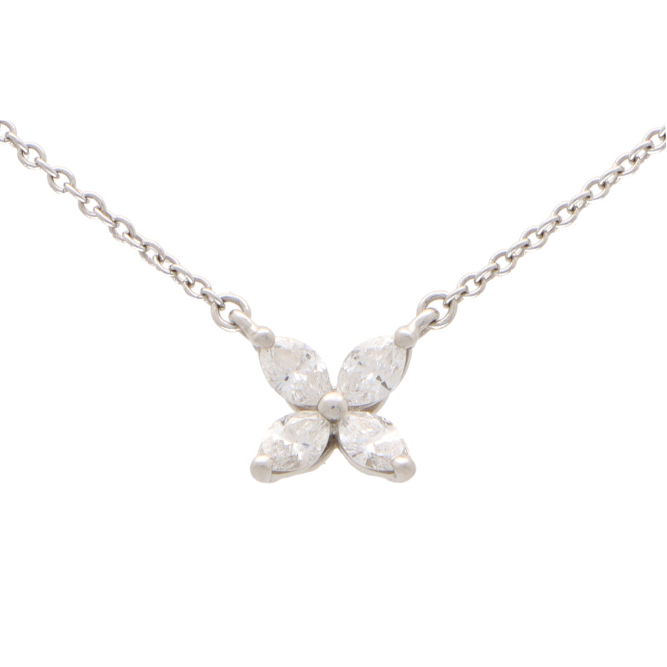 Vintage Tiffany & Co. Victoria Marquise Pendant