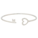 Vintage Tiffany & Co. ‘Tiffany Keys’ Wire Heart Bangle