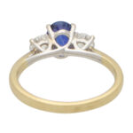 Sapphire and Diamond Trilogy Ring