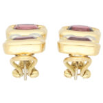 Vintage Antonini Garnet Drop Earrings