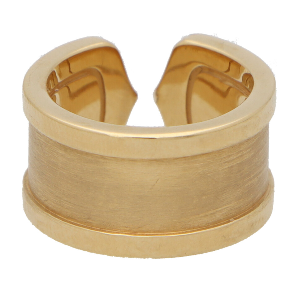 Vintage C de Cartier Diamond Band Ring