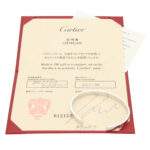 Vintage Cartier LOVE U Bangle in White Gold Size 17