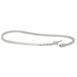 Contemporary 0.99ct Diamond Line Bracelet