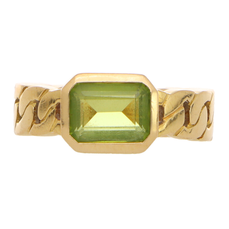Vintage Chanel Peridot Ring