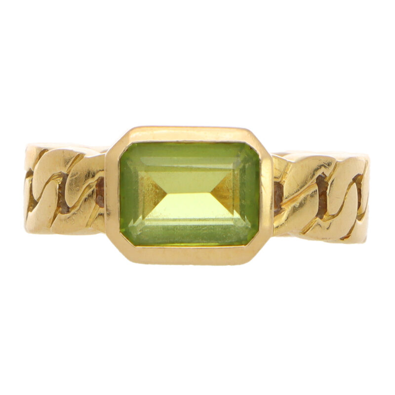 Vintage Chanel Peridot Ring