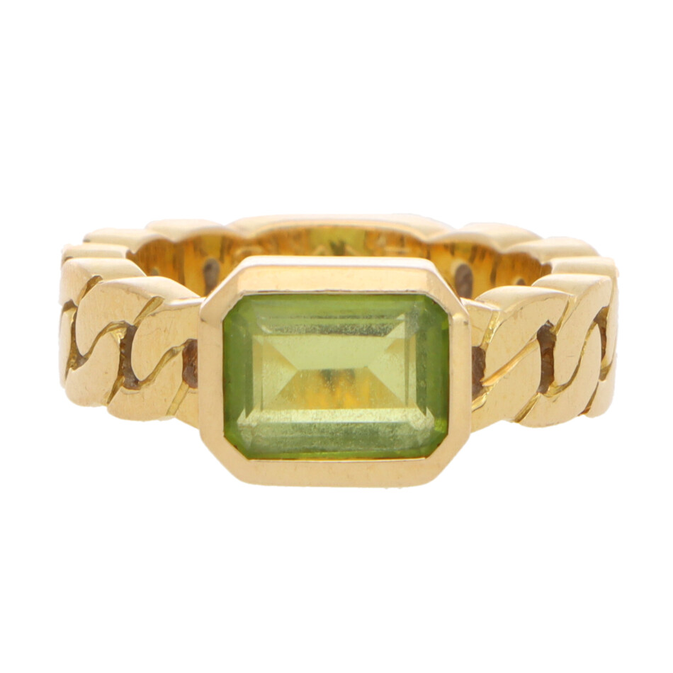 Vintage Chanel Peridot Ring