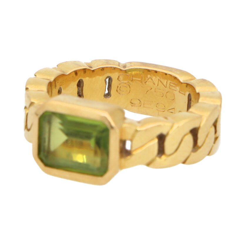 Vintage Chanel Peridot Ring