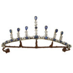 Edwardian Sapphire Convertible Tiara, Necklace and Earrings