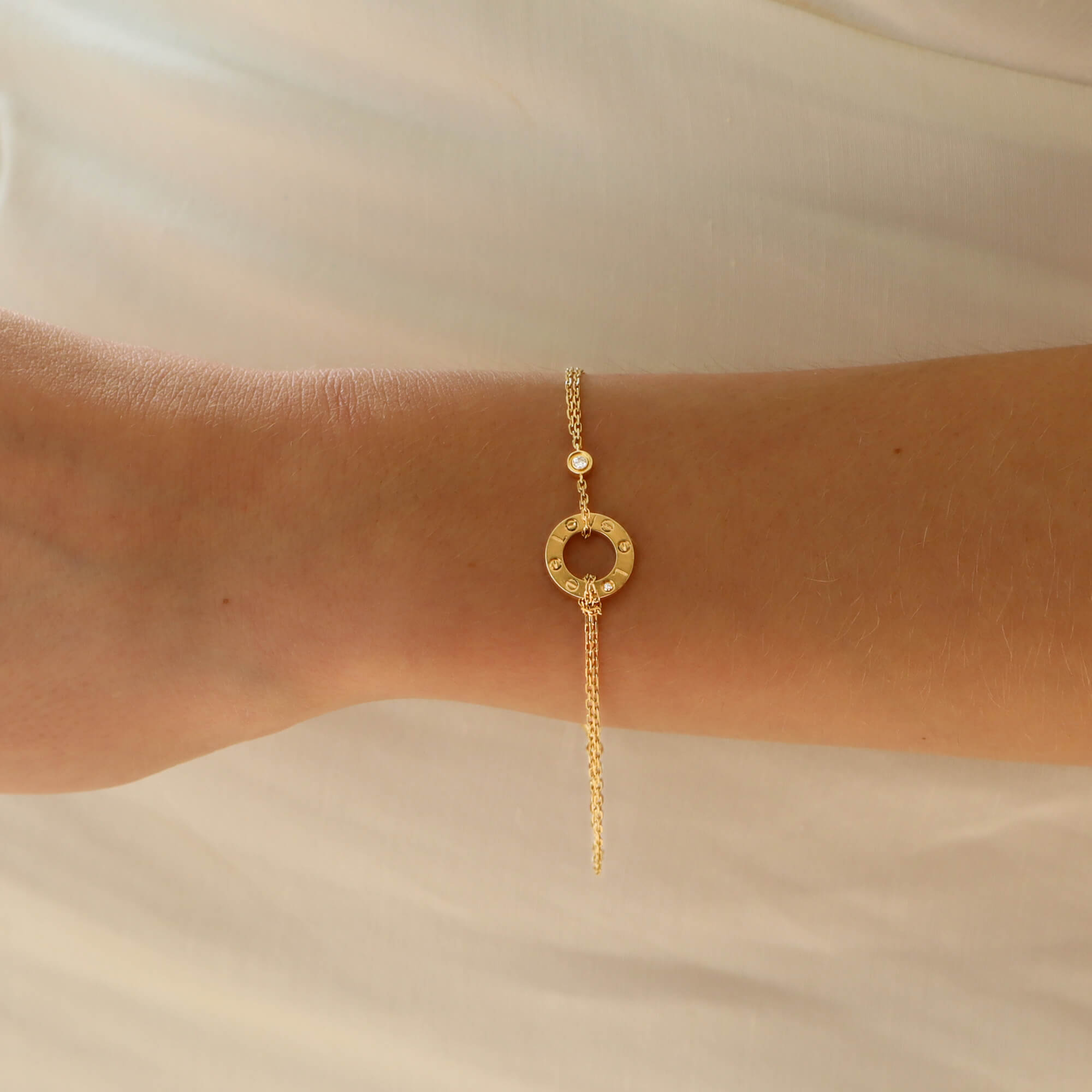 Cartier sales dainty bracelet
