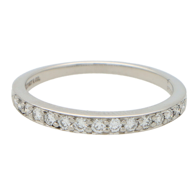 Vintage Tiffany & Co. Half Eternity Ring