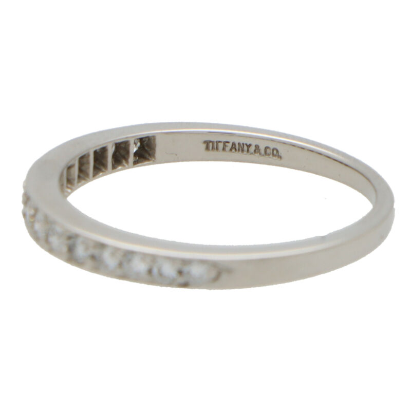 Vintage Tiffany & Co. Half Eternity Ring