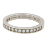 Vintage Bulgari Diamond Half Eternity Ring