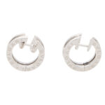 Vintage Bvlgari B.zero1 Hoop Earrings