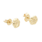 Gold Knot Stud Earrings