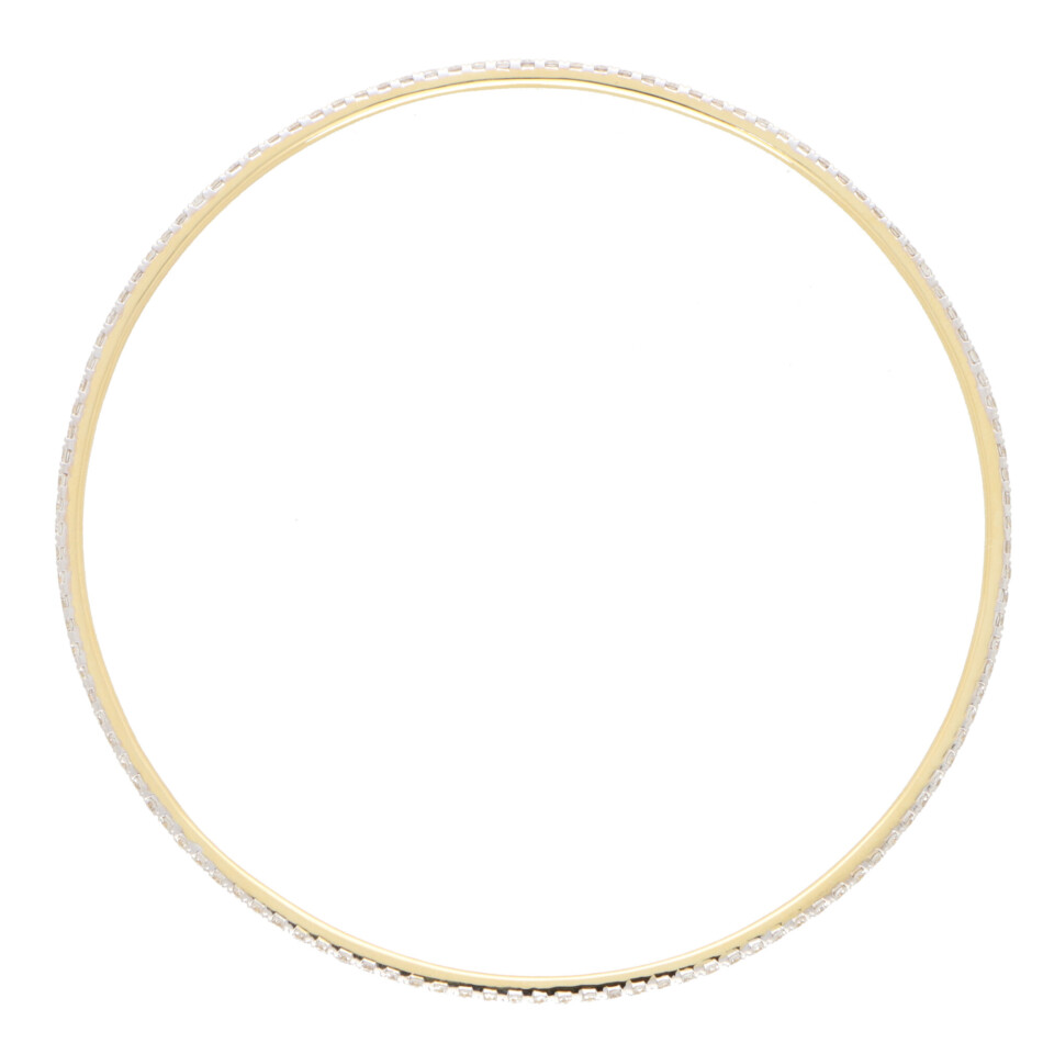 Full Diamond Bangle