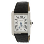 Stainless steel Cartier Tank Solo