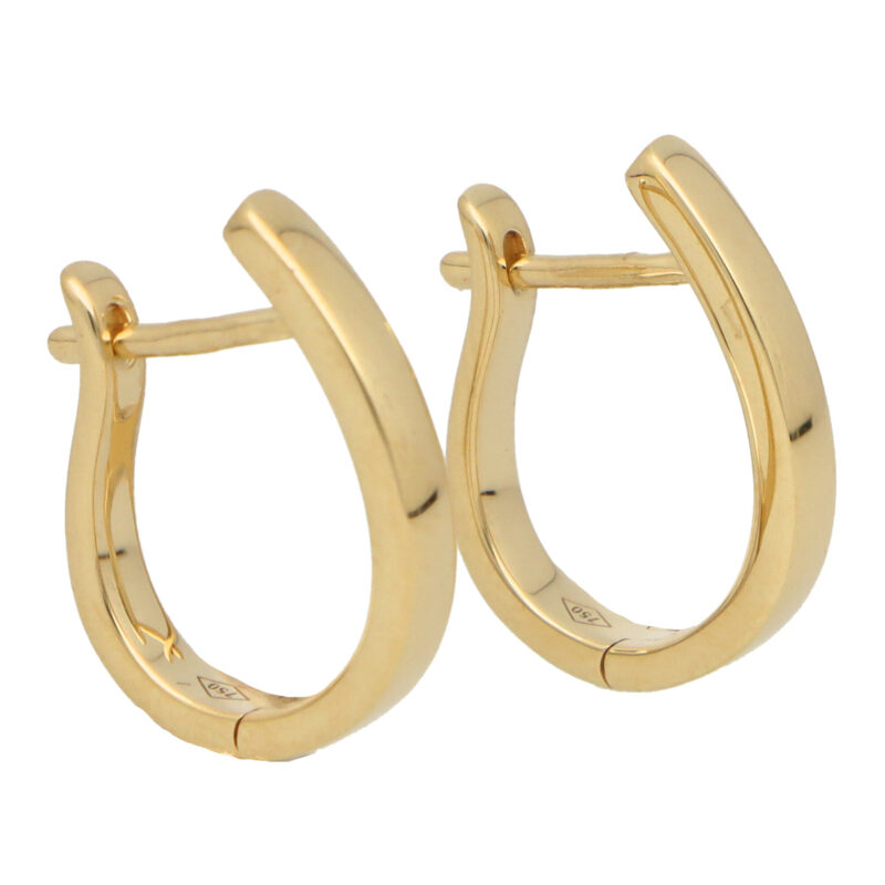 Soild Gold Petite Hoop Earrings