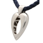 Vintage Piaget Open Heart Pendant on Rope