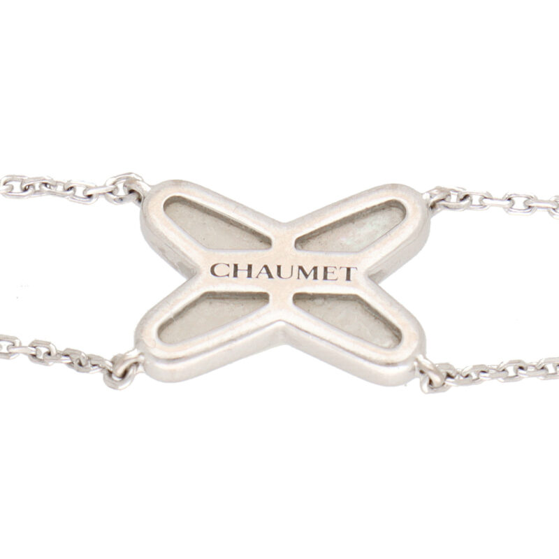 Vintage Chaumet 'Jeux de Liens' Mother of Pearl Bracelet