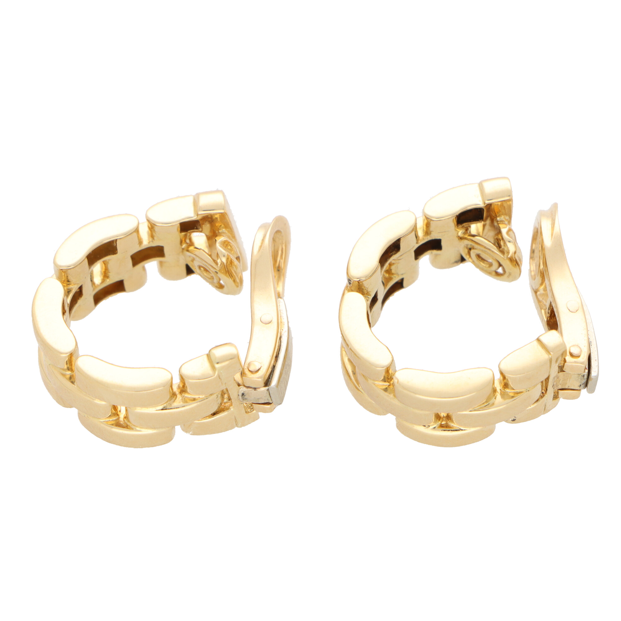 Vintage Cartier Maillon Earrings at Susannah Lovis Jewellers