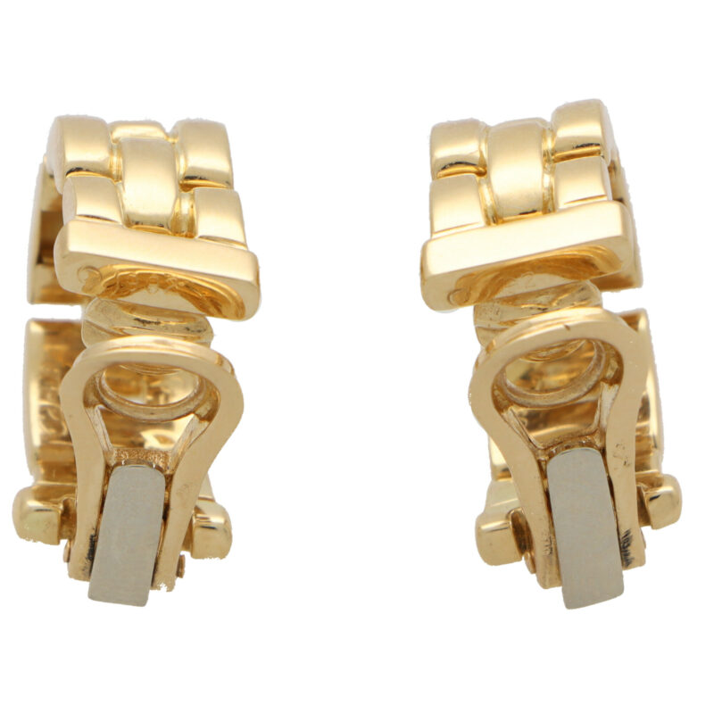 Vintage Cartier Maillon Earrings