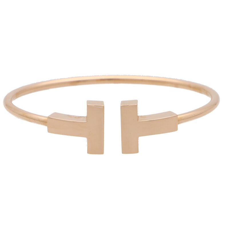 Vintage Tiffany & Co. ‘Tiffany T’ Bangle in Rose Gold